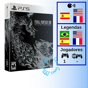 Final Fantasy XVI Deluxe Edition - PS5 [EUA]
