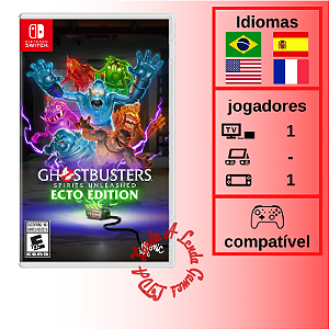 Ghostbusters Spirits Unleashed Ecto Edition - SWITCH [EUA]