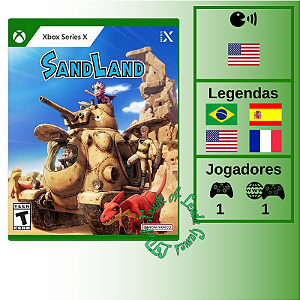 Sand Land - XBOX SERIES X [EUA]