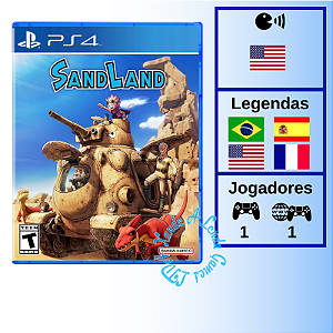 Sand Land - PS4 [EUA]