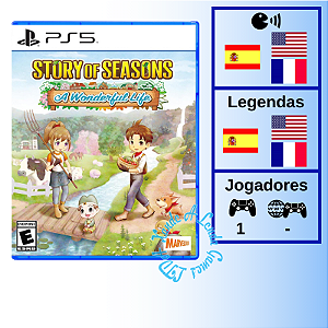 Story of Seasons A Wonderful Life - PS5 [EUA]