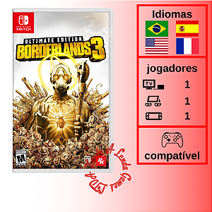 Borderlands 3 Ultimate Edition - SWITCH [EUA]