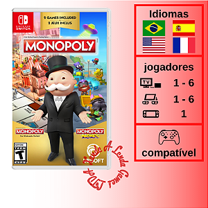Monopoly + Monopoly Madness - SWITCH [EUA]