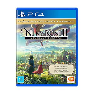 Ni No Kuni II Revenant Kingdom Edição de Lançamento - PS4 - Novo