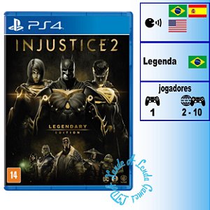 Mídia Física Jogo Injustice 2 Ps4 Original - GAMES & ELETRONICOS