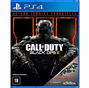 Call of Duty Black Ops III Zombies Chronicles - PS4 - Novo