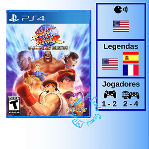 Street Fighter 30th Anniversary Collection - PS4 [EUA]