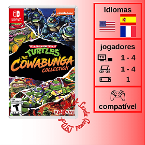 Teenage Mutant Ninja Turtles The Cowabunga Collection - SWITCH [EUA]