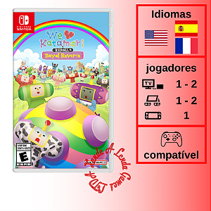 We Love Katamari REROLL + Royal Reverie - SWITCH [EUA]