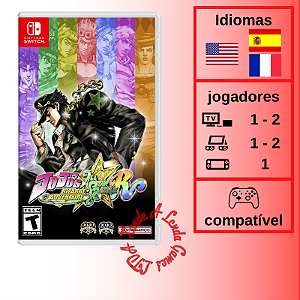 JoJo's Bizarre Adventure All-Star Battle R - SWITCH [EUA]