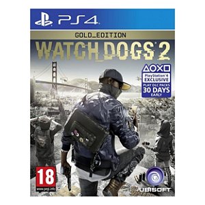 Watch Dogs 2 Gold Edition - PS4 - Novo
