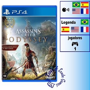 Assassin's Creed Odyssey Edição Limitada - PS4 - Novo