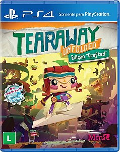 Tearaway Unfolded Edição Crafted - PS4 - Novo