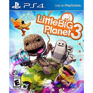 Little Big Planet 3 - PS4 - Novo