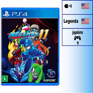 Mega Man 11 - PS4 - Novo