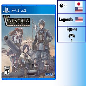 Valkyria Chronicles - PS4 - Novo