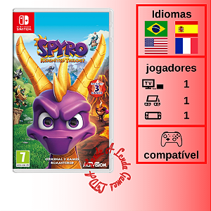Spyro Reignited Trilogy - SWITCH [EUROPA]