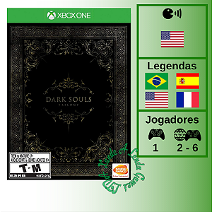 Dark Souls Trilogy Steelbook - XBOX ONE [EUA]