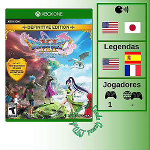 Dragon Quest XI S Echoes of an Elusive Age Definitive Edition - XBOX ONE [EUA]