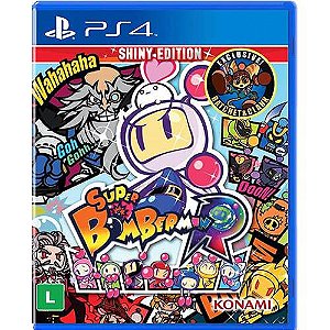 Super Bomberman R Shiny Edition - PS4 - Novo