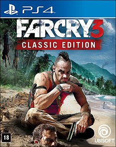 Far Cry 3 Classic Edition - PS4 - Novo