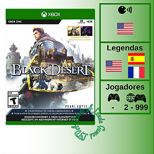 Black Desert Prestige Edition - XBOX ONE [EUA]