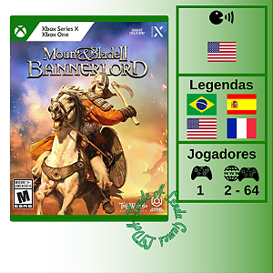 Mount & Blade 2 Bannerlord - XBOX ONE / XBOX SERIES X [EUA]