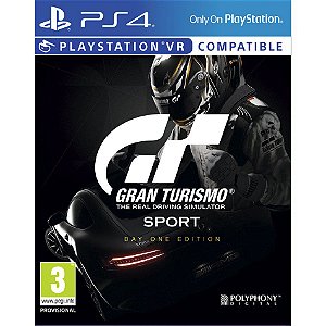 Gran Turismo Sport Day One Edition - PS4 - Novo