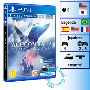 Ace Combat 7: Skies Unknown - PS4 - Novo