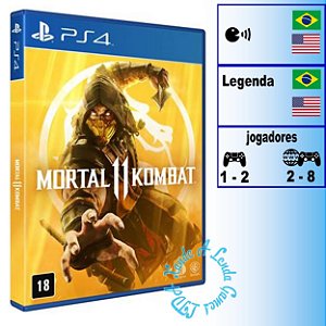 Mortal Kombat 11 - PS4 - Novo