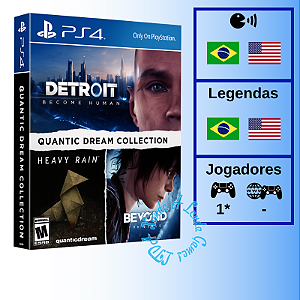 Quantic Dream Collection - PS4 [EUA]