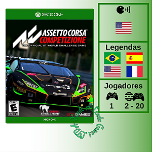 Assetto Corsa Competizione - XBOX ONE [EUA]