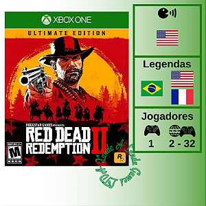 Red Dead Redemption 2 Ultimate Edition - XBOX ONE [EUA]