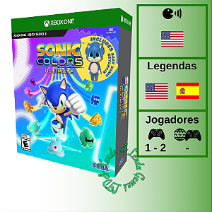 Sonic Colors Ultimate Launch Edition - XBOX ONE / XBOX SERIES X [EUA]