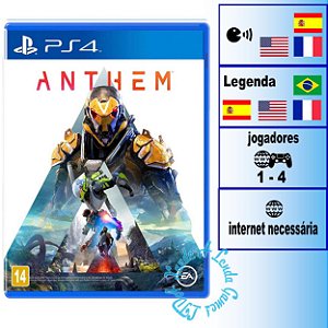 Anthem - PS4 - Novo