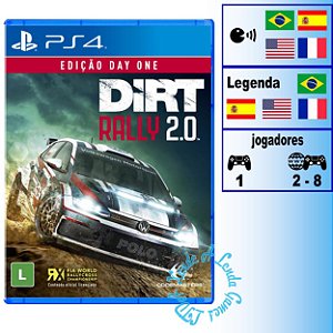 Dirt Rally 2.0 Day One Edition - PS4 - Novo