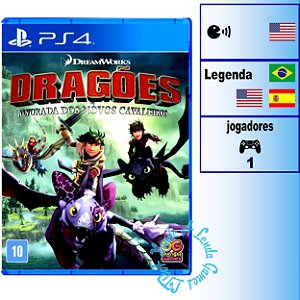 Dragões: Alvorada dos Novos Cavaleiros - PS4 - Novo