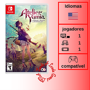 Atelier Yumia The Alchemist of Memories and The Envisioned Land - SWITCH [EUA]