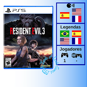 Resident Evil 3 - PS5 [EUA]