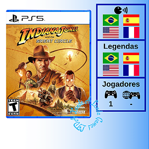 Indiana Jones and the Great Circle - PS5 [EUA]