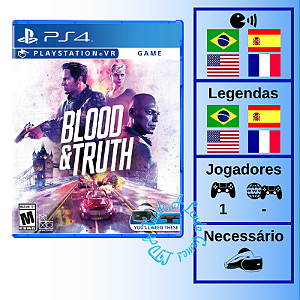 Blood & Truth - PS4VR [EUA]