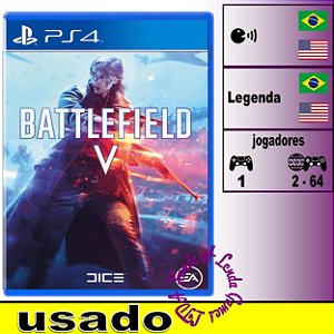 Battlefield V - PS4 - Usado