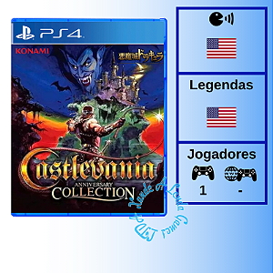 Castlevania Anniversary Collection - PS4 [ÁSIA]