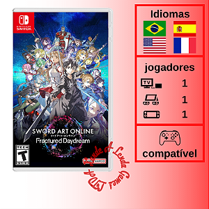 Sword Art Online Fractured Daydream - SWITCH [EUA]
