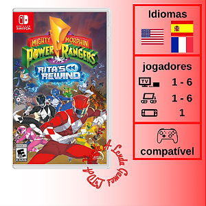 Mighty Morphin Power Rangers Rita's Rewind - SWITCH [EUA]