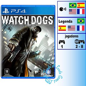Watch Dogs - PS4 - Novo