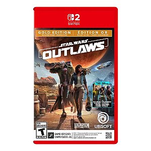 Star Wars Outlaws Gold Edition - SWITCH 2 [EUA]