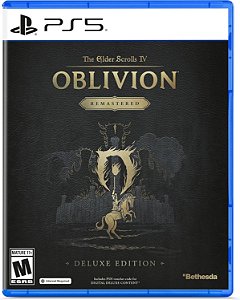 The Elder Scrolls Skyrim IV Oblivion Remastered Deluxe Edition - PS5 [EUA]