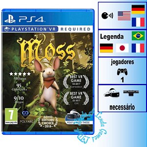 Moss - PS4 - Novo