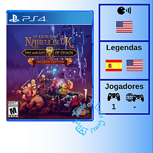 The Dungeon of Naheulbeuk: The Amulet of Chaos Chicken Edition - PS4 [EUA]